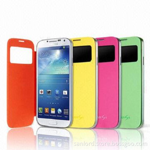 Smart Galaxy S4 PU Leather Case with Flip Cover